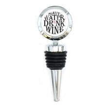 Round Wine Bottle Stopper Save Water Drink Wine White Red Rose Friend Bar Gift