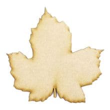 Sycamore Leaf cut from 3mm MDF, Craft Blanks, Shapes, Tags, Autumn Leaf