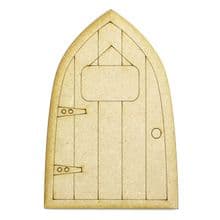 XL Fairy Door Design H 200x133cm - Wooden Laser Cut Shapes, Craft Blanks 3mm MDF