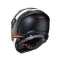 Caberg Avalon Blast Full Face Motorcycle Motorbike Helmet - Matt Black White Red