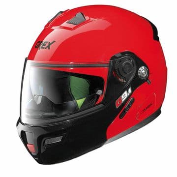 Grex G9.1 Evolve Couple Corsa Red Black Flip Front Motorcycle Motorbike Helmet