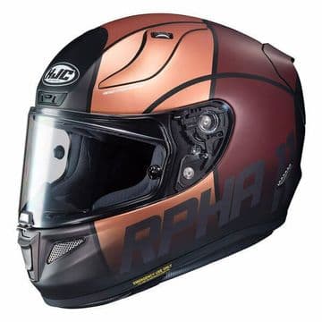 HJC RPHA 11 Quintain Gold Brown Motorcycle Motorbike Helmet Pinlock 2 Visors