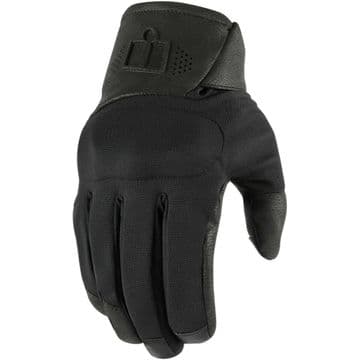 Icon Tarmac 2 Waterproof Motorcycle Motorbike Gloves with D3O Armour Touchscreen