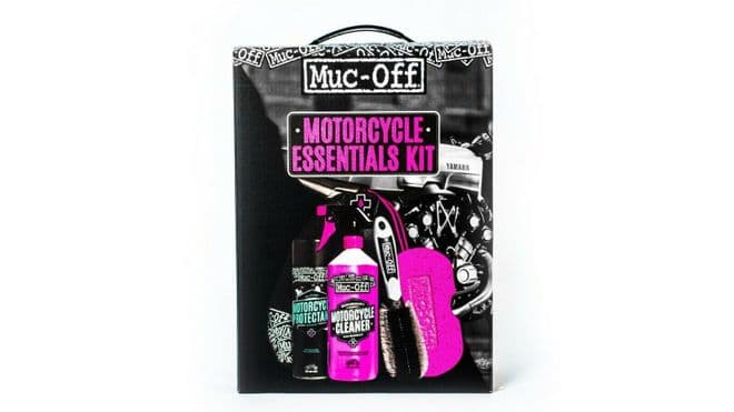 Muc-Off Motorcycle Motorbike Essential Cleaning Gift Kit Perfect Stocking Filler