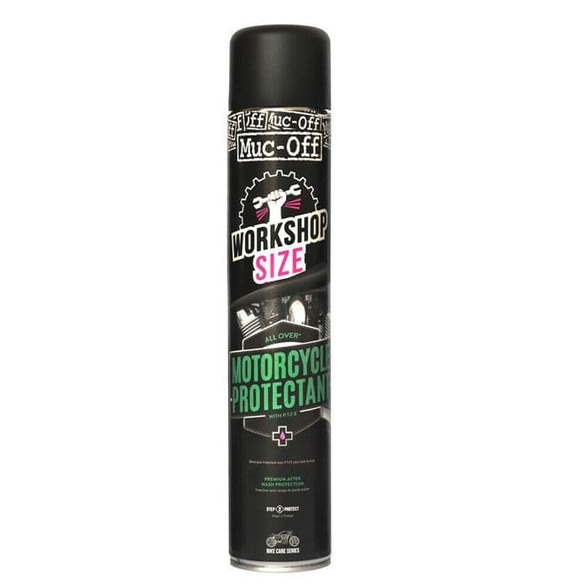 Muc-Off Motorcycle Motorbike Protectant All Over Post Wash Spray Large 750ml Tin