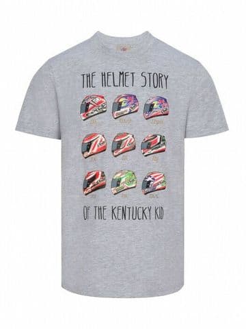 Official Nicky Hayden T-shirt Motogp - The Helmet Story Of The Kentucky Kid