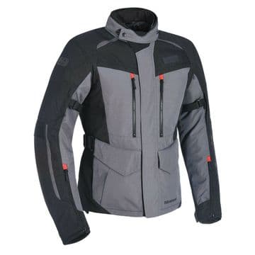 Oxford Continental Advanced Waterproof Motorcycle Motorbike Jacket Tech Grey