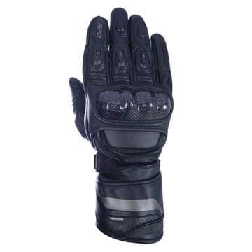 Oxford RP-2 Sports Leather Motorcycle Gloves Tech Black All Sizes