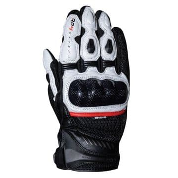 Oxford RP-4 2.0 Short Sports Motorcycle Glove Black & White All Sizes