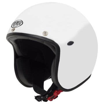 Premier Classic U8 Carbon Composite Motorcycle Bike Open Face Helmet Gloss White