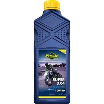 Putoline Super DX4 10W/40 Semi Synthetic Motorcycle Motorbike Oil 1L