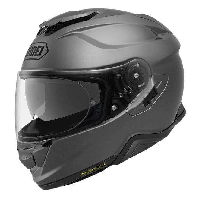 Shoei GT Air 2 Full Face Motorcycle Motorbike Helmet - Matt Deep Grey