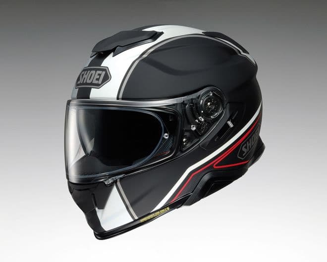 Shoei GT Air 2 Panorama TC5 Full Face Motorcycle Motorbike Helmet - Black/White