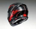 Shoei NXR2 Prologue TC1 Full Face Motorcycle Motorbike Helmet - Black Red