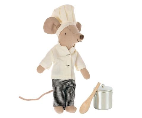 Big Brother Chef mouse, pot & spoon