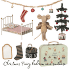 Christmas Fairy Bedroom in a Suitcase