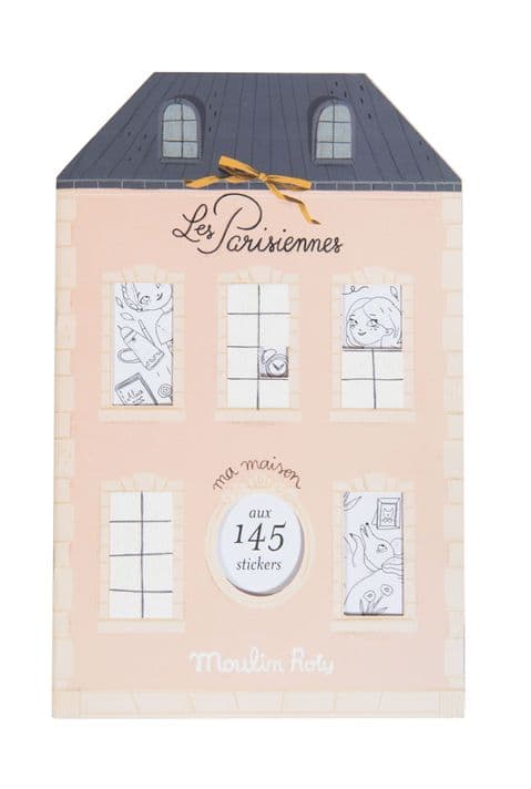 Les Parisiennes colouring book and stickers