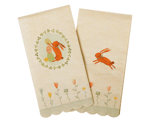 Maileg Easter bunny napkin