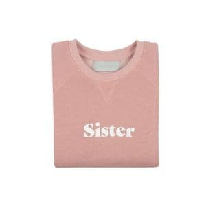 Sister sweatshirt - faded blush