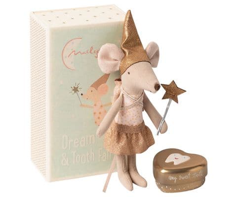 Tooth Fairy Big Sister mouse in a box