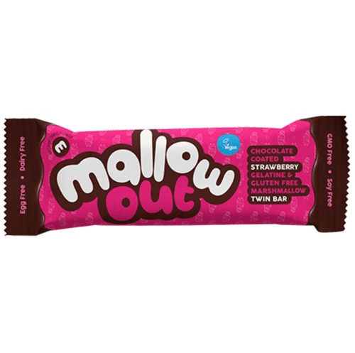 Freedom Mallow Out Strawberry Choc Bar 35g