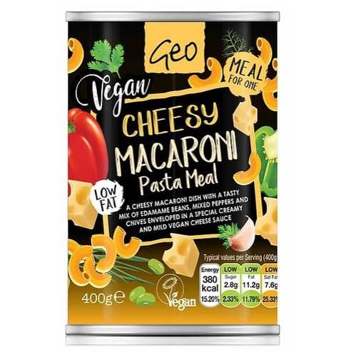 Geo Organics Cheesy Macaroni Pasta Meal 400g