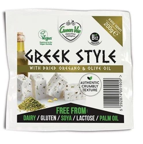 GreenVie Greek Style With Olive Oil & Oregano 200g