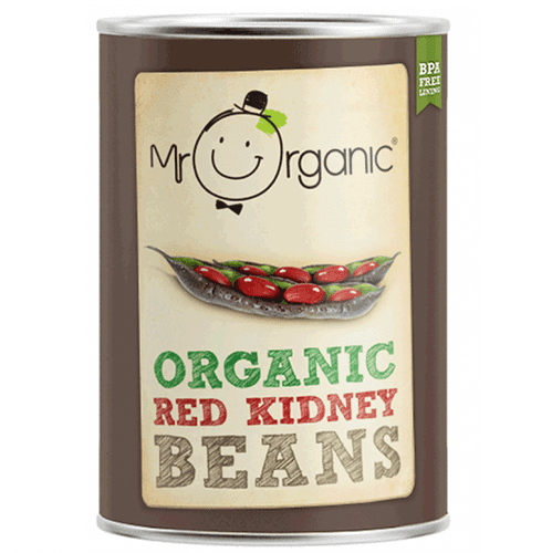 Mr Organic Red Kidney Beans Canned 400g