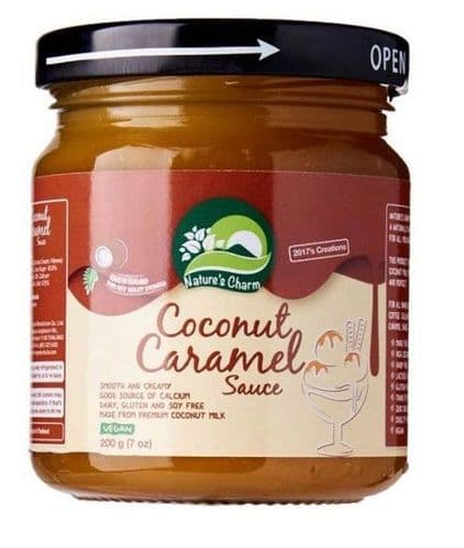 Nature's Charm Coconut Caramel Sauce 200g