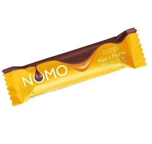 NOMO Chocolate Caramel Bar 38g