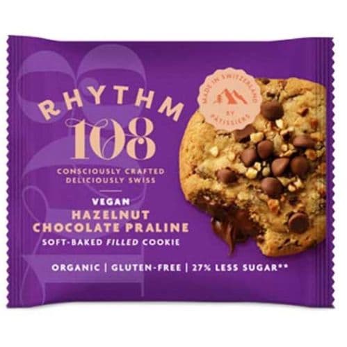 Rhythm 108 Hazelnut Chocolate Soft-Baked Filled Cookie 50g