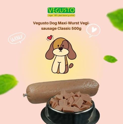 Vegusto For Dogs Maxi Wurst Classic 500g