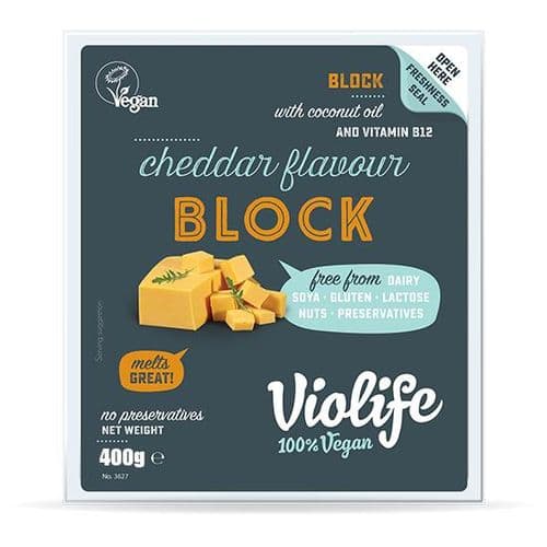 Violife 400g Cheddar Block