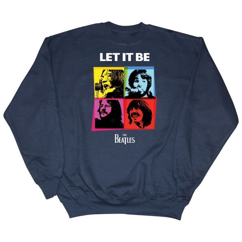 Sweatshirt - The Beatles - Let It Be Colourful BE163S