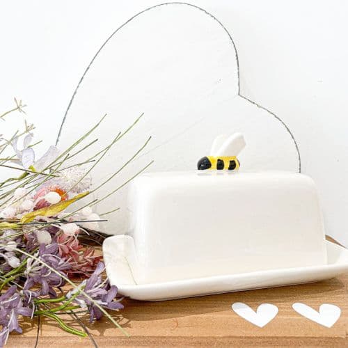 Bumble Bee Butter Dish