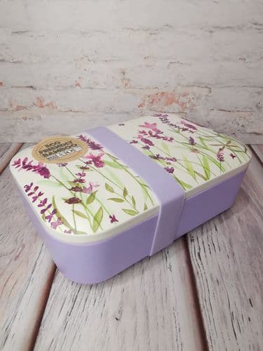 Lavender Bamboo Bento Box