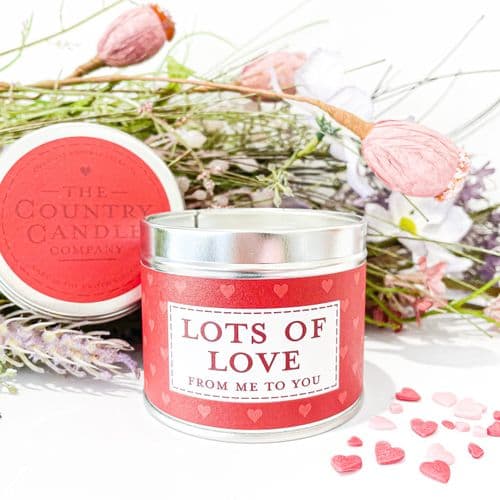 Lots Of Love Candle