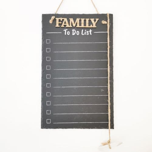 Slate Family To-Do List