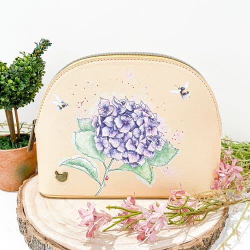 Wrendale Design 'Hydrangea & Bee' Cosmetic bag
