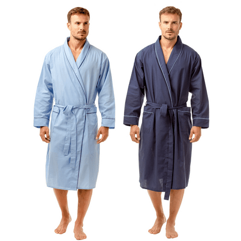 CLASSIC TRADITIONAL DRESSING GOWN, PLAIN