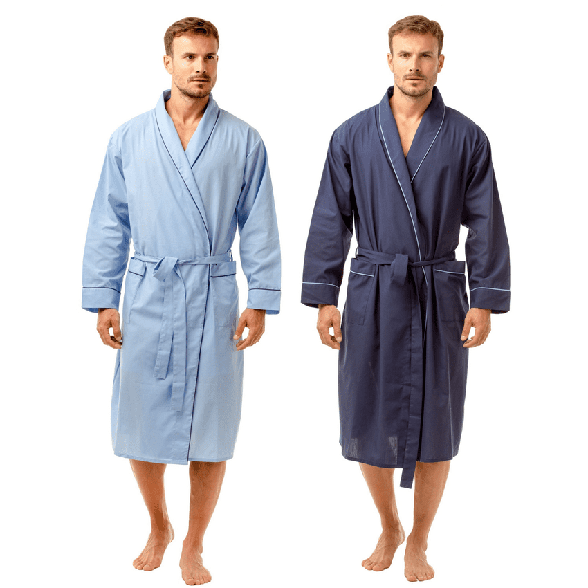 CLASSIC TRADITIONAL DRESSING GOWN, PLAIN