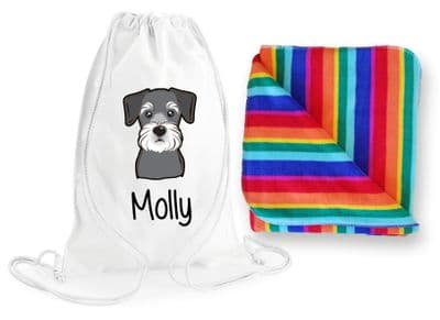 Blankets With Personalised Bag