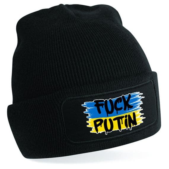 Fuck Putin Beanie Hat
