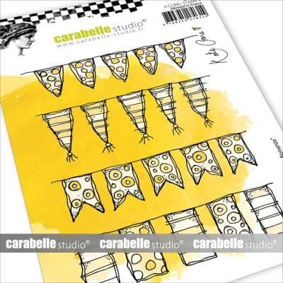 **Carabelle Studio - Rubber Stamps - A6 - Bunting Bonanza by Kate Crane 