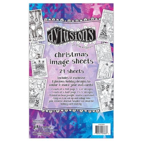 *Dylusions - Image Sheets - Christmas