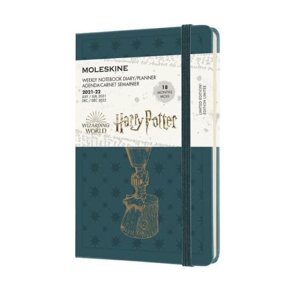 *Moleskine - Harry Potter 2022 18 Month Weekly Planner Pocket - Green