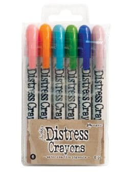 Multi-Colour Ranger Tim Holtz Distress Crayon Set 13.97 x 7.62 x 1.27 cm 