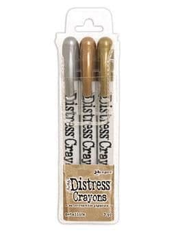 *Tim Holtz - Distress Crayons - Metallics Set