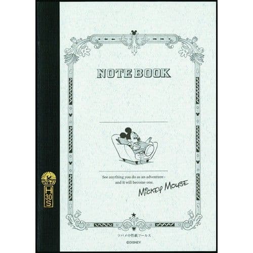 *Tsubame - A5 Swallow Notebook - 30 Pages - Mickey Mouse