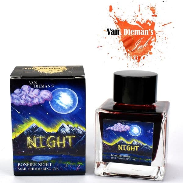 *Van Dieman Inks - Series #8 Night - 50ml Bonfire Night (shimmering)